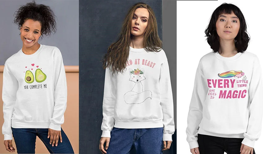 Top 5 Cute Sweatshirts for Women in 2024