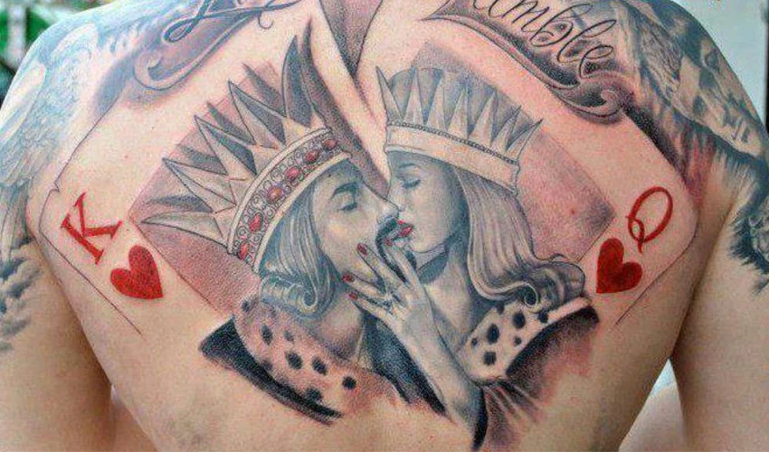 15+ Gangster King and Queen Tattoo Ideas and Designs